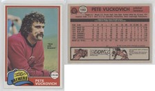 1981 O-Pee-Chee Gray Back Pete Vuckovich #193