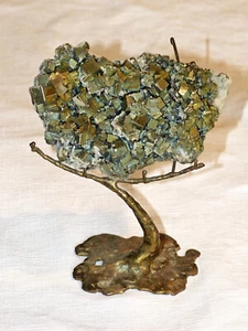 Pyrite Crystal cube cluster in Matrix, beautiful 360g - Picture 1 of 4