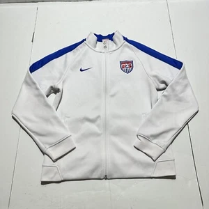 Nike US Soccer Track Jacket Women’s L USWNT Soccer Casual Classic Logo USA - Picture 1 of 17