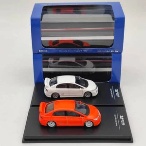 Civic Type R FD2 Diecast Toys Car Models Collection Gifts 1:64 Hobby Miniature - Picture 1 of 14