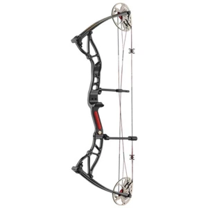 Exterminator Compound Bow 15-70lbs Jet Black Deluxe Kit - EK Archery - Picture 1 of 9