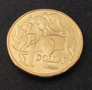 Australie Pièce de 1 Dollar de 2024 Kangourous Neuve ! - Foto 1 di 2
