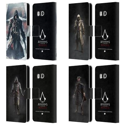 ASSASSIN'S CREED ROGUE KEY ART CUERO LIBRO CARTERA FUNDA PARA TELÉFONOS HTC 1 Foto 1 de 4