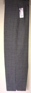 New Ladies Short Length High Rise Elasticated Pull On Trousers With Pockets - Picture 1 of 5