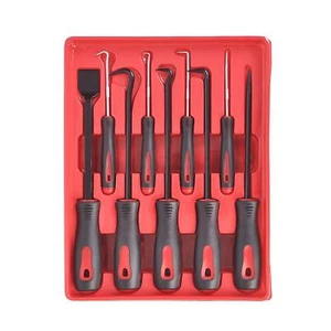 WINTOOLS 9-teiliges Schaberhaken und Pick Werkzeug Set Auto Abzieher O Ringe Dichtung... - Bild 1 von 7