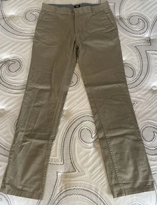 H&M 30r Khaki Hose Chino Style Straight - Bild 1 von 4