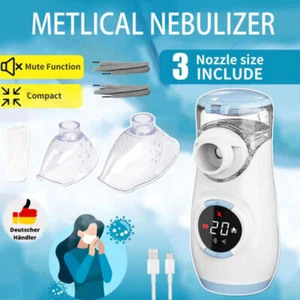 3 in 1 Inhalator Vernebler Inhalationsgerät Inhaliergerät für Erwachsene Kinder - Bild 1 von 21