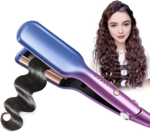 Wave Curling Iron 25Mm 3 Barrels Wave Hair Curler 5 Adjustable Temperature - Picture 1 of 12