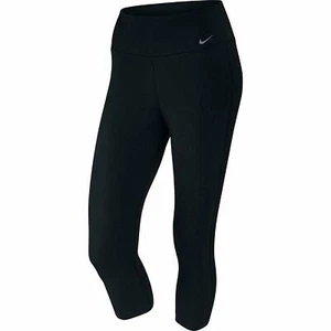 Nike Women POWER Tight Fit LEGEND Training Capri Black Size XS 849994-010 - Picture 1 of 3