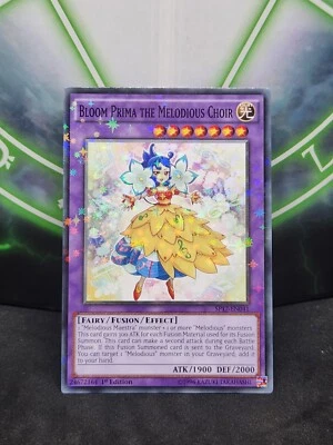 Yugioh Bloom Prima The Melodious Choir SP17-EN041 Starfoil 1st Edition NM - Image 1 of 2