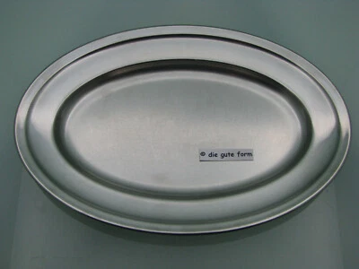 Vintage Design 50er - -- WMF Cromargan -- -- PLATTE oval 37,5 cm x 25,5 cm -- - - Bild 1 von 4