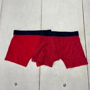 Primark Cares Red Controller Print & Solid 2 Pack Boxer Briefs Boys Size S NEW - Picture 1 of 6