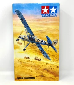 Tamiya 1/48 Scale - Fieseler Fi156C Storch - Model #61100 *New, Open Box* - Picture 1 of 8