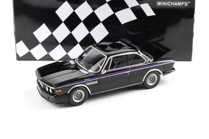 1:18 Minichamps BMW 3.0 CSL COUPE E9 Nero 1973 - Foto 1 di 4