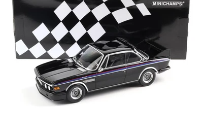 1:18 Minichamps BMW 3.0 CSL COUPE E9 Nero 1973 - Immagine 1 di 4