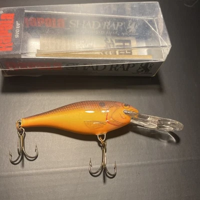 Rapala Shad Rap Deep Runner Crawdad SR-7 CW Vintage Fishing Lure - Image 1 of 4