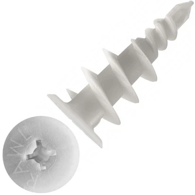 Rawlplug Nylon Autoperforación con Tornillo 14 x 22mm 200pk Foto 1 de 4
