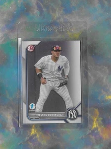 2022 Bowman 1st Edition Jasson Dominguez #BPPF-98 Yankees The Martian 👽 - Picture 1 of 2