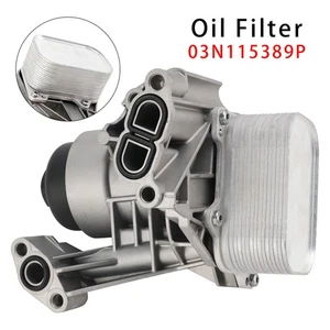 03N115389P Oil Filter Housing Oil Cooler For VW Multivan VI Transporter T6 A6 - Picture 1 of 12
