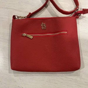 St. Louis Cardinals Purse Red With Strap - Picture 1 of 5