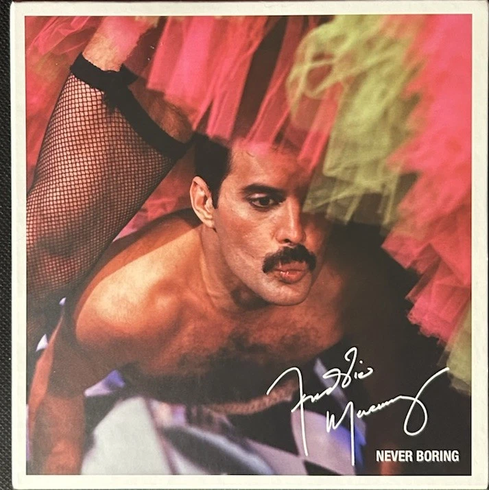 FREDDIE MERCURY (QUEEN) - NEVER BORING - OOP RARE HTF 3 CD + DVD + Blu-Ray — 第 1/2 张图片