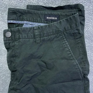 Bonobos Herren Slim Fit Everyday Baumwollmischung Chino Hose 36x32 Grün Karriere - Bild 1 von 17