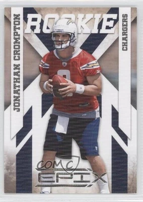 2010 Panini Epix Rookie Silver /250 Jonathan Crompton #155 Rookie RC - Image 1 of 2