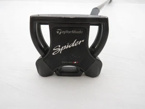 Used TaylorMade Spider Tour Black 35" Putter Slant Neck Steel Shaft + HC - Picture 1 of 6