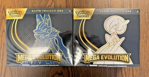 Pokémon TCG: Mega Evolution Lucario & Gardevoir ETBs Elite Trainer Box SET OF 2! - Picture 1 of 6