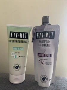 New Fit Kit Body Repair Moisturiser&Gentle Repair Shampoo+Conditioner - Picture 1 of 2