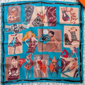 Hermes Carré 70 J'aime mon carré Seda m1_1107 - Imagen 1 de 9