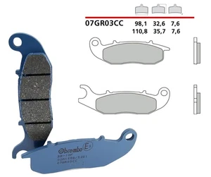 BREMBO Pair Pads for Honda 125 Pcx ABS 2018 2019 2020 2021 2022 2023 - Imagen 1 de 1