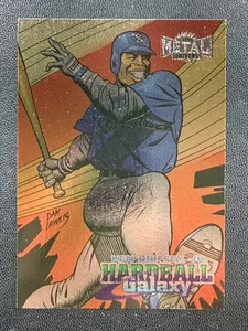 1998 Fleer Skybox Metal Universe Ken Griffey Jr Hardball Galaxy Foil Card - Bild 1 von 2