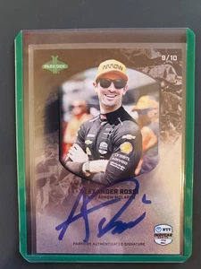 Tarjeta Parkside Indycar 2025 - Alexander Rossi, 9/10 automático borde negro #SSH-AR - Imagen 1 de 2