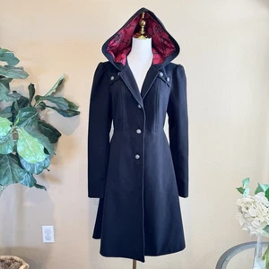 Hot Topic American Horror Story Coven Witch Coat Women’s L Black Goth Cloak - Picture 1 of 16