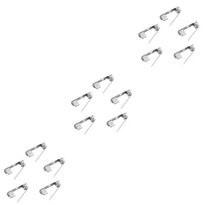  Set of 3 Sicherheitsnadeln Brosche Sicherungssplint Legierungsnadel - Bild 1 von 4
