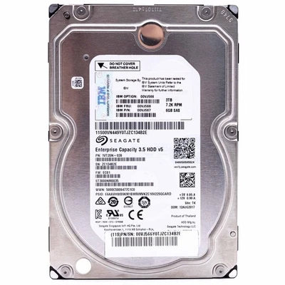 Seagate ST3000NM0035 3TB HDD 3.5" SAS Hard Disk Server 3000GB Hard Drive - Image 1 of 2