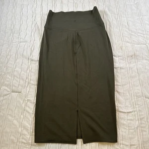 NUEVO CON ETIQUETAS Falda Lululemon Para Mujer Nulu Calce Ajustado Tiro Alto VERDE EJÉRCITO Talla 8 NUEVA Con Etiqueta - Imagen 1 de 10