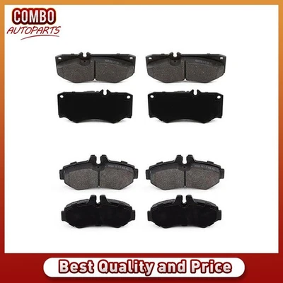 Juego de pastillas de freno de disco delanteras traseras para Mercedes-Benz G500 2002 2003 2004 2005 2006 Foto 1 de 4