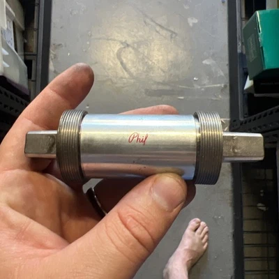 Vintage Phil Wood Bottom Bracket English Thread  112 mm Spindle Collar Sealed A4 - Image 1 of 4