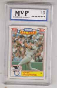 1990 - Topps - All-Stars - Mark McGwire - ¡¡GEMA CLASIFICADA COMO NUEVA 10!!! - Imagen 1 de 2