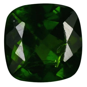 1,80 quilates corte cojín (7 x 7 mm) sin calentar/sin tratar diópsido cromado verde - Imagen 1 de 1