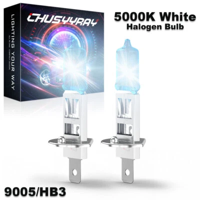 Kit de 2 faros halógenos Fit Jeep Grand Cherokee 1999-2010 bombillas de haz alto/bajo Foto 1 de 4