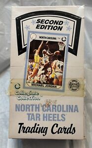 Michael Jordan 1990 North Carolina Tar Heels Collegiate Trading Cards 2nd Ed 