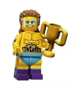 Lego Serie 15 Wrestling Champion Minifigur mit Trophäe - Bild 1 von 1