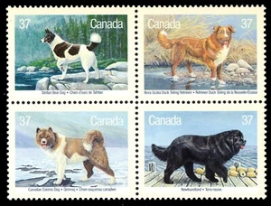 CANADÁ 1220a - Perros de Canadá "Bloque de inquilinos" (pb69276) - Imagen 1 de 1