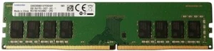 Samsung 8GB DDR4 Dimm 2400 MHz Ram Speicher PC-19200 M378A1K43BB2-CRC 288 Pin - Picture 1 of 1