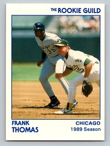 1991 Star The Rookie Guild #39 Frank Thomas   Chicago White Sox