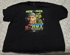 New Jack shirt ECW Heyman RVD Sabu Dudley Boyz bWo Sandman Raven Rhino Tajiri - Picture 1 of 1