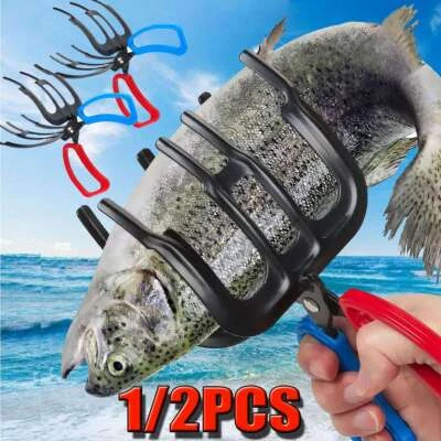 1 ~ 2 PIEZAS Alicate de Pesca Pinza de Control de Peces de Metal Pinza Pinza Aparejo Herramienta Foto 1 de 4